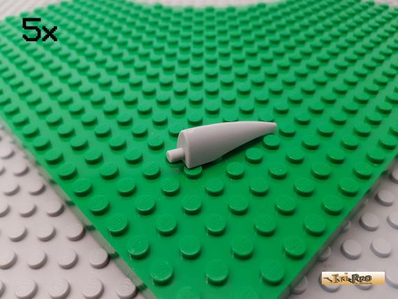 LEGO® 5Stk Klaue Horn 1x4x1 neu-hellgrau 11089