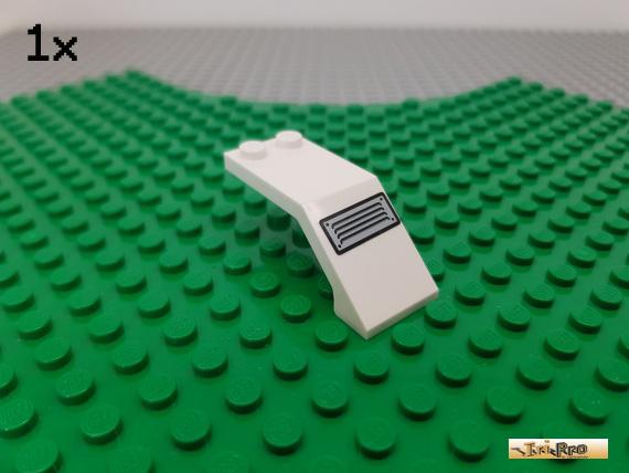 LEGO® 1Stk Paneel / Wand 2x5x1 1/3 weiß beklebt 6070