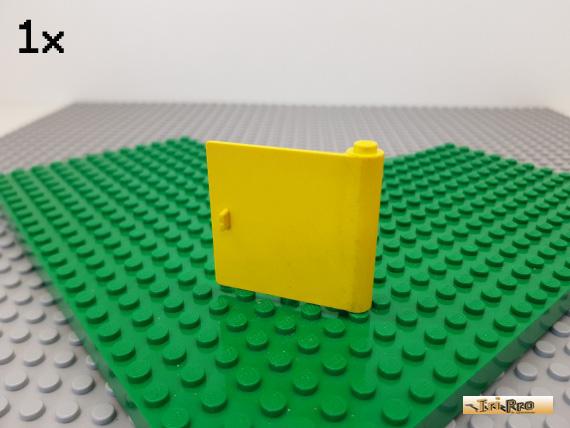 LEGO® 1Stk Tür / Türblatt / Zug 1x5x4 rechts Griff zu gelb 3194